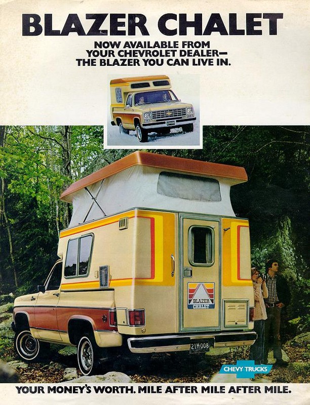 1976 Chevrolet Blazer Chalet Brochure